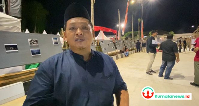 Kepala Dinas Pemuda dan Olahraga Kabupaten Kutai Kartanegara Aji Ali Husni, memberikan keterangan terkait Festival Kreatif Pemuda Ramadhan 2024.(kumalanews.id)