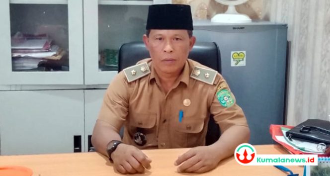 Kepala Desa Loh Sumber Sukirno, akan laksanakan program prioritas di 2024.(istimewa)