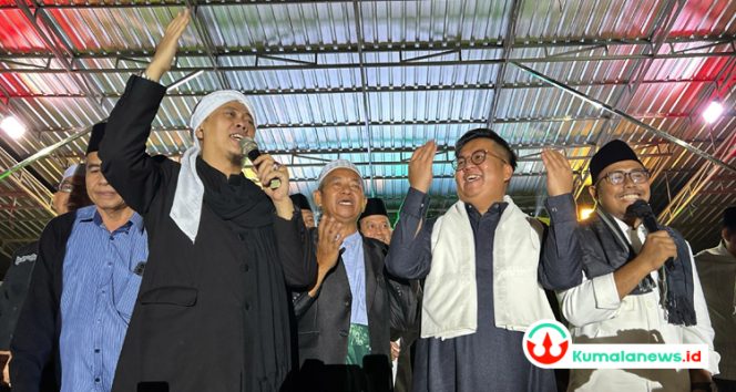 
 Safari Ramadan di Muara Jawa, Wabup Kukar Rendi Solihin Hadirkan Opik.(istimewa)