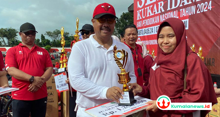 Meriahkan Hardiknas 2024, Disdikbud Kukar Gelar Senam Kukar Idaman 2 disk7