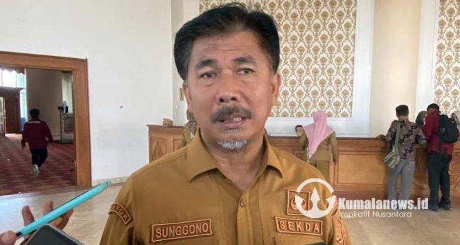 Sekretaris Daerah Kabupaten Kutai Kartanegara, Sunggono (Kumalanews.id)