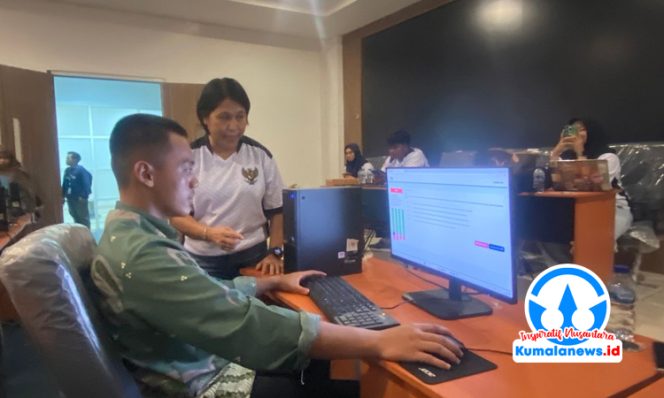 Ratusan Peserta Binlat TNI-Polri dan IPDN Jalani Tes CAT Psikologi Training Camp