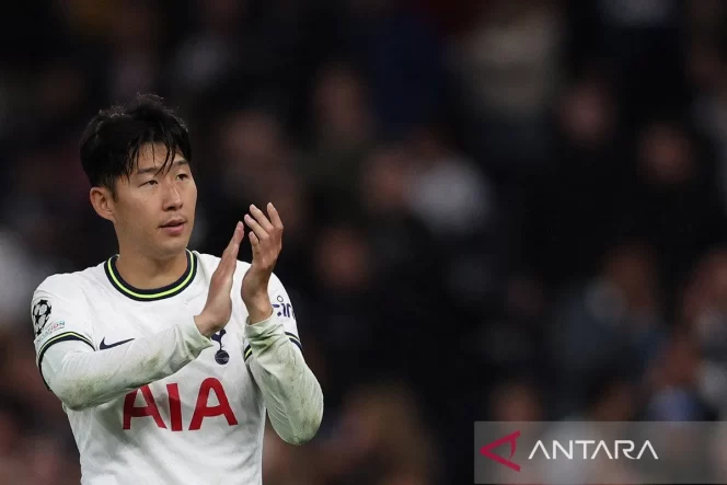 
 Son Heung-Min. ANTARA/AFP/Adrian Dennis/aa.