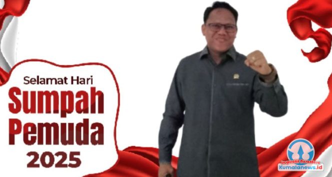 
 Ketua Komisi I DPRD Kota Samarinda, Samri Shaputra, saat memberikan keterangan kepada wartawan di ruang kerjanya, Selasa (28/10/2025). Ia mengajak generasi muda untuk meneladani semangat persatuan dan perjuangan para pemuda pendiri bangsa.
