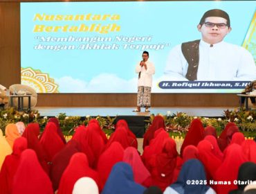 Semarak tausiyah TVRI “Nusantara Bertabligh” di Multifunction Hall Kemenko 3, KIPP Nusantara, Kamis (9/10/2025).