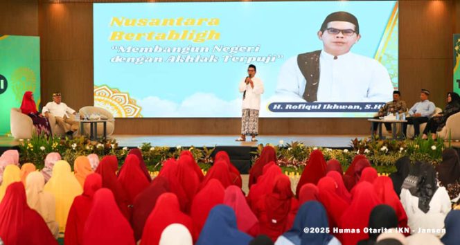 
 Semarak tausiyah TVRI “Nusantara Bertabligh” di Multifunction Hall Kemenko 3, KIPP Nusantara, Kamis (9/10/2025).