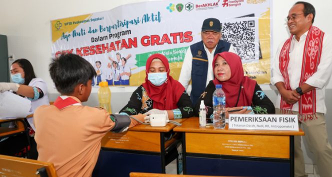 Dalam meningkatkan kualitas sumber daya manusia di Ibu Kota Nusantara terus diperkuat melalui pelaksanaan program Makan Bergizi Gratis (MBG) dan Cek Kesehatan Gratis (CKG) bagi pelajar di wilayah delineasi IKN.