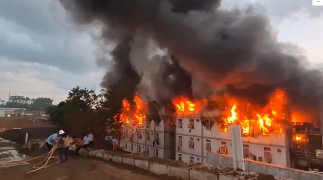 
 Kebakaran Hunian Pekerja IKN Tower 14 Berhasil Dipadamkan, Seluruh Pekerja Dievakuasi