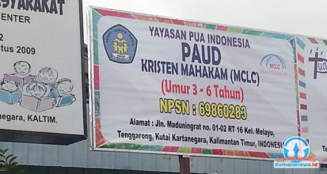 
 Salah satu kegiatan belajar pada Pendidikan Anak Usia Dini (PAUD) di Tenggarong, Kabupaten Kutai Kartanegara, yang mencerminkan upaya pembinaan karakter dan stimulasi perkembangan anak sejak usia dini.