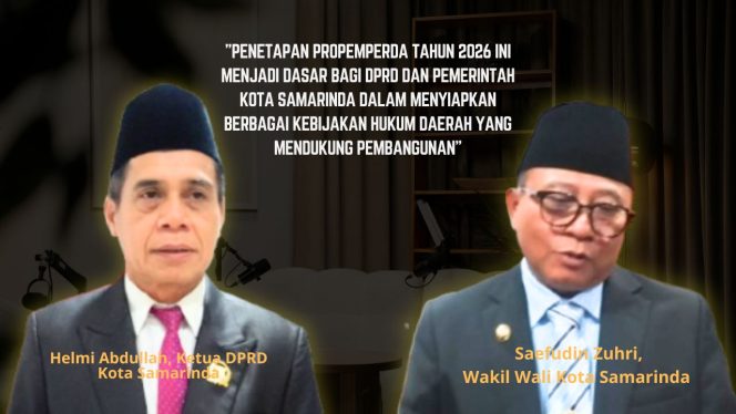 
 DPRD Samarinda Tetapkan 16 Raperda dalam Propemperda 2026