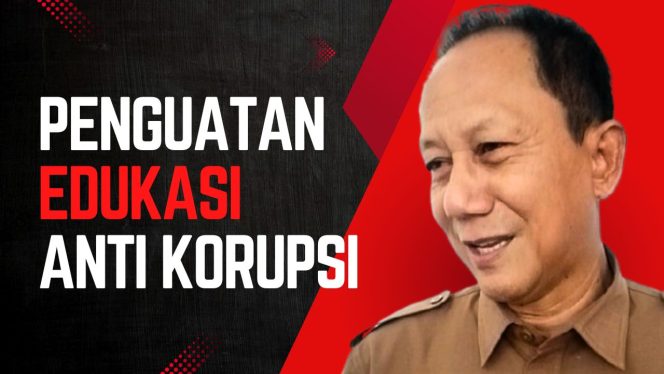 
 Inspektur Pembantu Khusus Inspektorat Kota Samarinda, Mukhlis, memberikan penjelasan usai rangkaian kegiatan Hakordia dan sosialisasi antikorupsi di DPRD Samarinda, Selasa (25/11/2025). (Grafis: Fathur)