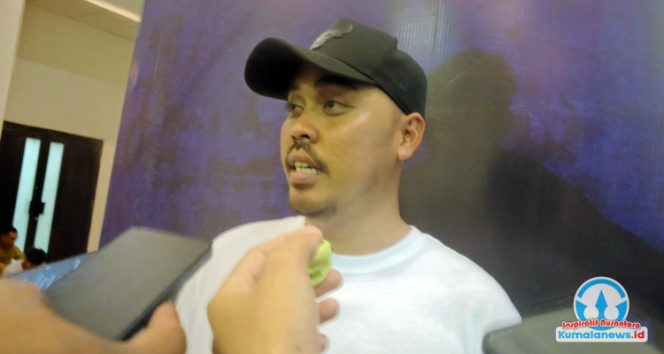 
 Ketua Komite Nasional Pemuda Indonesia (KNPI) Kabupaten Kutai Kartanegara, Rian Tri Saputra, membeberkan informasi terkait launching Odah Kesehatan Pemuda.