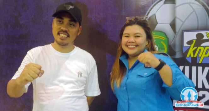 
 Ketua bersama Sekretaris Jenderal Komite Nasional Pemuda Indonesia (KNPI) Kabupaten Kutai Kartanegara periode 2024–2027, Rian Tri Saputra dan Novia Wulandari Damansyah.