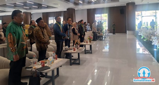 
 Ketua DPRD Kutai Kartanegara, Ahmad Yani (kedua dari kiri), menghadiri kegiatan Silaturahmi Regional KAHMI di Ibu Kota Nusantara (IKN).