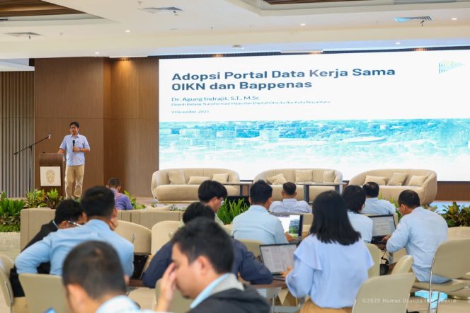 
 Otorita Ibu Kota Nusantara (IKN) bersama Kementerian Perencanaan Pembangunan Nasional/Badan Perencanaan Pembangunan Nasional (PPN/Bappenas) resmi meluncurkan Portal Data OIKN pada Selasa (09/12/25).