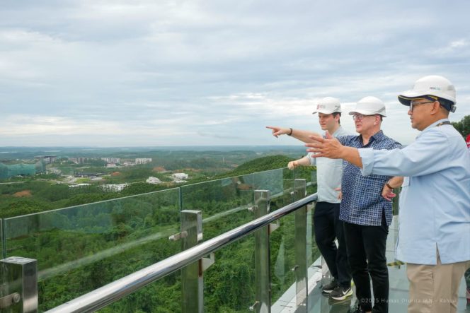 
 Otorita IKN dan Duta Besar Belgia meninjau sejumlah proyek strategis Kawasan Inti Pusat Pemerintahan (KIPP) Nusantara, pada tanggal 15–16 Desember 2025.