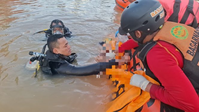 
 Korban Jatuh dari Kapal di Sungai Mahakam Berhasil Ditemukan