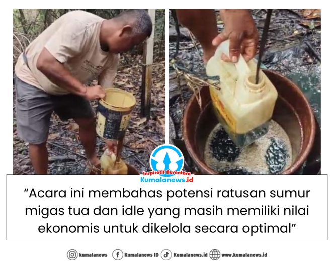 
 Salah satu sumur migas tua di Kalimantan Timur yang masih memiliki potensi untuk dikelola secara ekonomis. Sumber: HO/Beritakaltim.