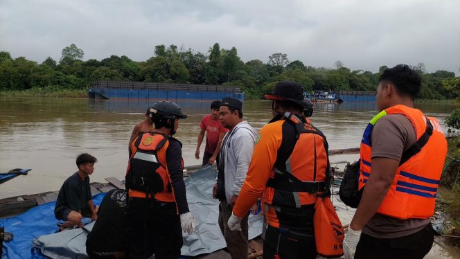 
 Korban Terakhir Ditemukan, Operasi SAR Kecelakaan Perahu Ketinting di Sungai Belayan Resmi Ditutup