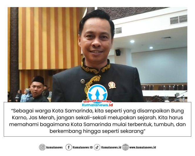 
 Sekretaris Komisi I DPRD Kota Samarinda, Ronal Stephen Lonteng, memberikan keterangan kepada media usai mengikuti Rapat Paripurna DPRD Kota Samarinda Masa Persidangan I Tahun 2026 dalam rangka peringatan Hari Jadi Kota Samarinda ke-358 dan Hari Jadi Pemerintah Kota Samarinda ke-66, Rabu (21/1/2026) malam. Foto: Yana Ashari.