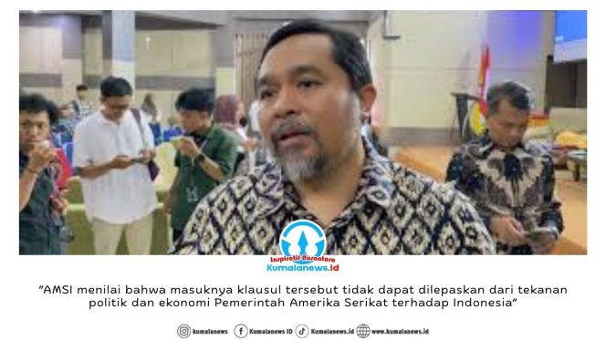 
 Ketua Umum Asosiasi Media Siber Indonesia (AMSI) Wahyu Dhyatmika. Istimewa.