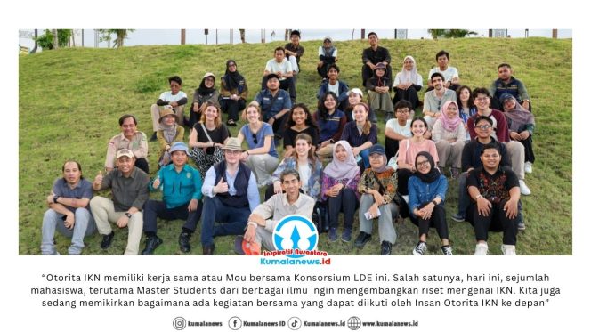 
 Ibu Kota Nusantara (IKN) jadi laboratorium hidup melalui kerja sama akademis yang dilakukan oleh kolaborasi antara Otorita IKN, LDE, dan Universitas Mulawarman. Kegiatan ini dilaksanakan pada Kamis (5/2/2026), mulai dari diskusi mengenai perencanaan dan pengembangan kota berkelanjutan hingga berbagai kunjungan di beberapa titik strategis KIPP Nusantara. Dok: Humas Otorita Ibu Kota Nusantara.