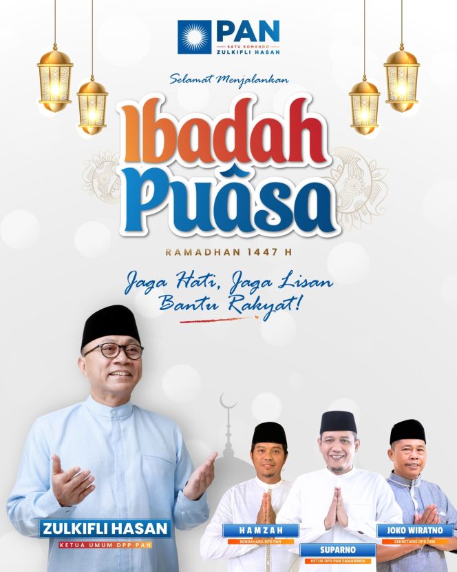 
 PAN Satu Komando, Sambut Ramadan dengan Semangat Kepedulian untuk Rakyat