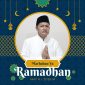 Biru dan Emas Modern Foto Ucapan Marhaban Ya Ramadhan Instagram Post