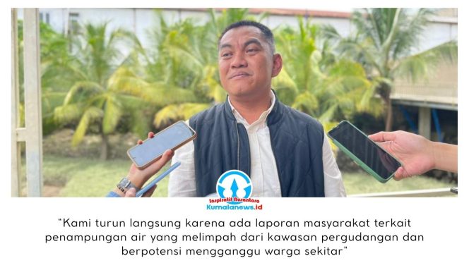 
 Anggota Komisi I DPRD Kota Samarinda, Aris Mulyanata, yang juga politisi Fraksi PKB, memberikan keterangan kepada awak media terkait persoalan perizinan kawasan pergudangan di Jalan Suryanata serta aktivitas pematangan lahan di Jalan Pembangunan, Selasa (10/3/2026). Foto: Yana Ashari.