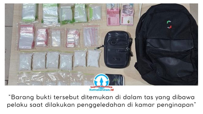 
 Barang bukti narkotika jenis sabu yang berhasil diamankan oleh jajaran Satuan Reserse Narkoba Polres Kutai Kartanegara dari tangan para pelaku dalam pengungkapan kasus peredaran narkotika di wilayah Tenggarong. Barang bukti tersebut kini diamankan untuk kepentingan proses penyidikan lebih lanjut. Dok: Satres Narkoba Polres Kukar.