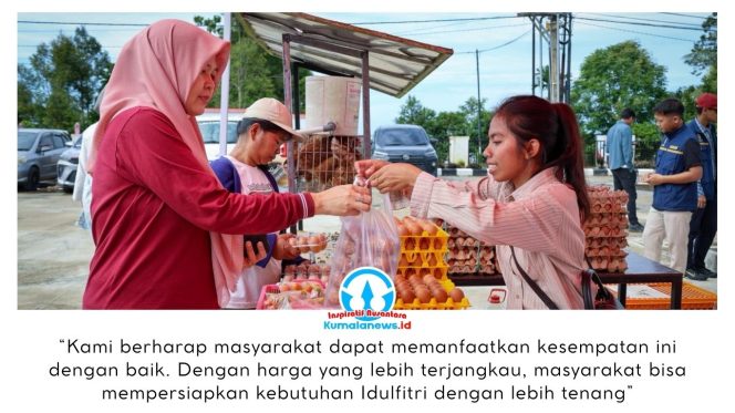 
 Otorita Ibu Kota Nusantara (IKN) menyelenggarakan kegiatan Gerakan Pangan Murah dan Operasi Pasar Murah di empat kecamatan yang berada di sekitar kawasan IKN pada 4 hingga 11 Maret 2026. Program ini digelar sebagai upaya membantu masyarakat memperoleh bahan kebutuhan pokok dengan harga lebih terjangkau sekaligus menjaga stabilitas pasokan dan harga pangan menjelang Hari Raya Idulfitri. Dok: Humas Otorita Ibu Kota Nusantara.