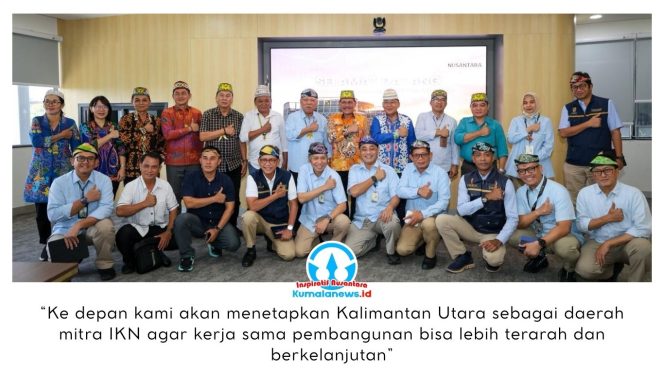 
 Otorita Ibu Kota Nusantara (IKN) menerima kunjungan dan aspirasi dari Wakil Gubernur, tokoh adat, serta tokoh masyarakat Dayak Kenyah dari Kalimantan Utara. Dok: Humas Otorita Ibu Kota Nusantara.