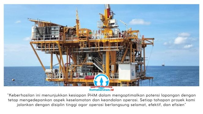
 Platform WPN-7 Onstream, PHM Tambah Produksi Gas hingga 20 MMSCFD di Sisi Nubi