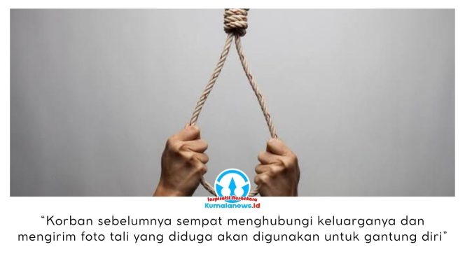 
 Foto ilustrasi: Seorang pekerja pencucian mobil di Kecamatan Sebulu, Kabupaten Kutai Kartanegara, ditemukan meninggal dunia akibat gantung diri di kamar tempat istirahat karyawan, Kamis (12/3/2026) pagi. Dok: Istimewa.