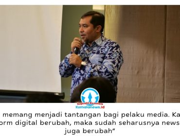 Ketua Asosiasi Media Siber Indonesia (AMSI), Wahyu Dhyatmika. Dok: AMSI