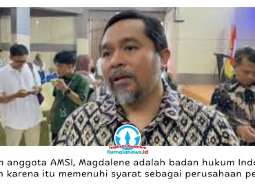Ketua Asosiasi Media Siber Indonesia (AMSI), Wahyu Dhyatmika. Dok: AMSI