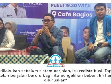 Wali Kota Samarinda, Andi Harun, menegaskan bahwa kebijakan Pemprov Kaltim terkait pengalihan 49.742 peserta JKN tidak tepat disebut sebagai redistribusi. Foto: Yana Ashari.