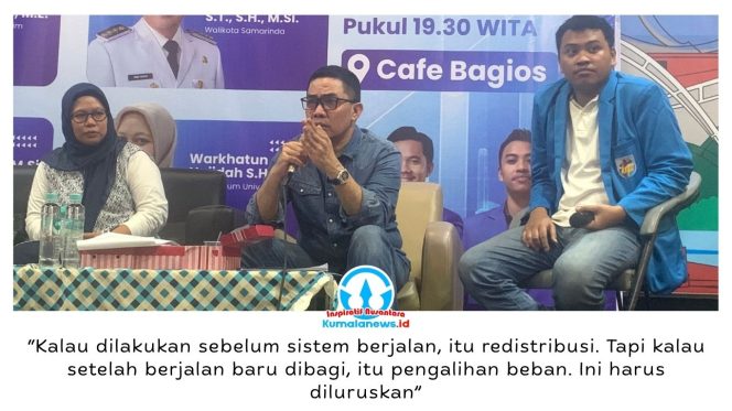 
 Wali Kota Samarinda, Andi Harun, menegaskan bahwa kebijakan Pemprov Kaltim terkait pengalihan 49.742 peserta JKN tidak tepat disebut sebagai redistribusi. Foto: Yana Ashari.