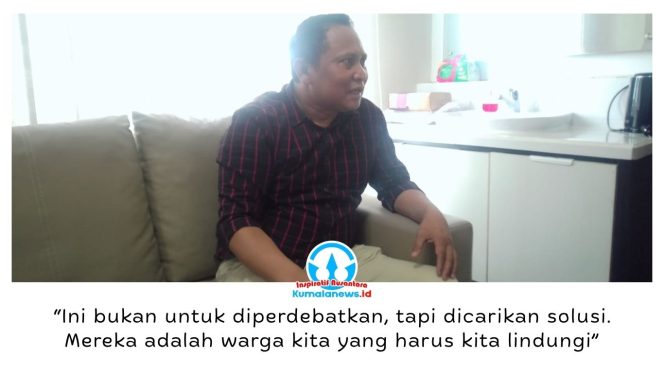 
 Anggota Komisi IV DPRD Kota Samarinda, Anhar, memberikan keterangan terkait polemik kemungkinan penghentian bantuan iuran BPJS Kesehatan bagi warga miskin yang dinilai harus segera dicarikan solusi konkret, bukan diperdebatkan. Foto: Yana Ashari.