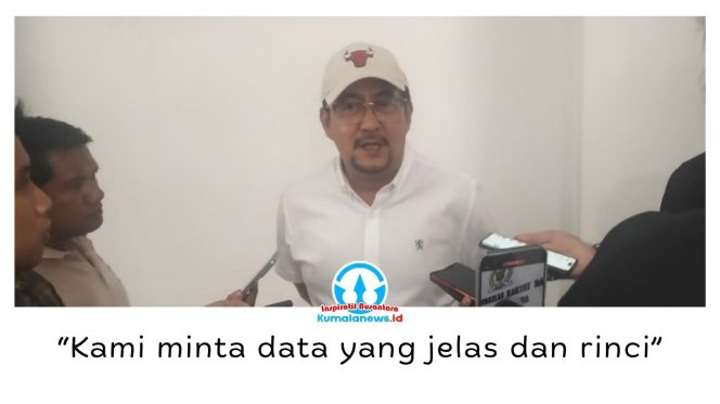 
 Ketua Komisi II DPRD Kota Samarinda, Iswandi, memberikan keterangan terkait pentingnya transparansi dan akuntabilitas dalam penyelesaian persoalan Pasar Pagi. Foto: Yana Ashari.