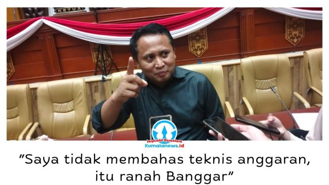 
 Anggota Komisi IV DPRD Kota Samarinda, Anhar, memberikan keterangan terkait pengalihan tanggungan 49 ribu peserta BPJS PBI dari Pemprov Kaltim ke Pemkot Samarinda. Foto: Yana Ashari.