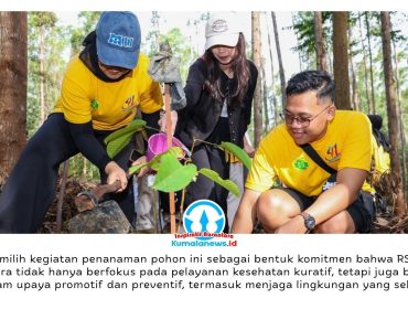 Hermina Hospitals Group bersama Otorita IKN dan berbagai mitra pembangunan kawasan Nusantara memperingati HUT ke-41 melalui kegiatan penanaman pohon di MHHT IKN, Rabu (22/04/2026). Dok: Humas Otorita Ibu Kota Nusantara.