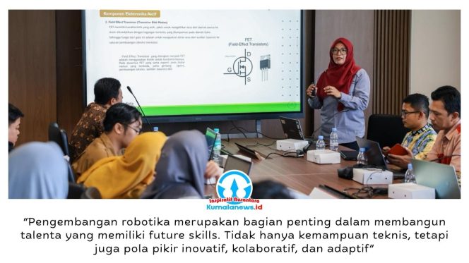 
 Otorita Ibu Kota Nusantara (IKN) menggelar pelatihan Training of Trainers (ToT) bagi guru sebagai bagian dari pilot project ekstrakurikuler robotika, guna memperkuat pengembangan talenta digital di kawasan IKN. Dok: Humas Otorita Ibu Kota Nusantara.
