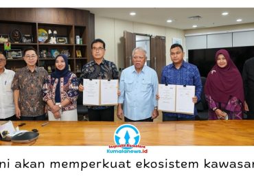 Penandatanganan Perjanjian Kerja Sama (PKS) antara Otorita IKN dan dua pelaku usaha pelopor dengan total nilai investasi mencapai Rp1,2 triliun. Dok: Humas Otorita Ibu Kota Nusantara.