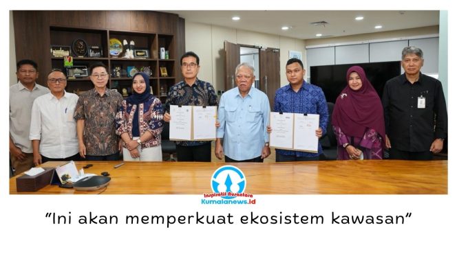 
 Penandatanganan Perjanjian Kerja Sama (PKS) antara Otorita IKN dan dua pelaku usaha pelopor dengan total nilai investasi mencapai Rp1,2 triliun. Dok: Humas Otorita Ibu Kota Nusantara.