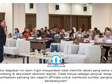 Berkolaborasi dengan Kementerian Ekonomi Kreatif dan Shopee, kegiatan Gen Matic x Shopee digelar di Multifunction Hall Kantor Bersama 1, Kawasan Inti Pusat Pemerintahan (KIPP) Nusantara, Jumat (17/04/2026). Dok: Humas Otorita Ibu Kota Nusantara.