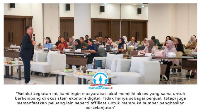 Berkolaborasi dengan Kementerian Ekonomi Kreatif dan Shopee, kegiatan Gen Matic x Shopee digelar di Multifunction Hall Kantor Bersama 1, Kawasan Inti Pusat Pemerintahan (KIPP) Nusantara, Jumat (17/04/2026). Dok: Humas Otorita Ibu Kota Nusantara.