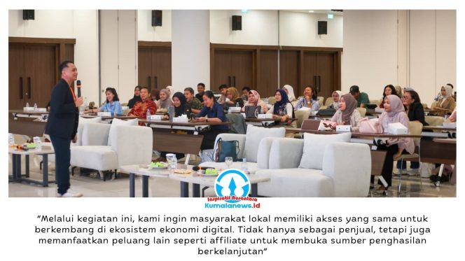
 Berkolaborasi dengan Kementerian Ekonomi Kreatif dan Shopee, kegiatan Gen Matic x Shopee digelar di Multifunction Hall Kantor Bersama 1, Kawasan Inti Pusat Pemerintahan (KIPP) Nusantara, Jumat (17/04/2026). Dok: Humas Otorita Ibu Kota Nusantara.
