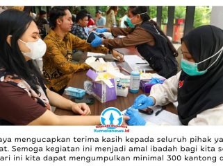 Otorita Ibu Kota Nusantara bersama berbagai mitra menggelar kegiatan donor darah dan skrining diabetes berbasis aplikasi DoScreen yang diikuti ratusan masyarakat di kawasan IKN. Dok: Humas Otorita Ibu Kota Nusantara.