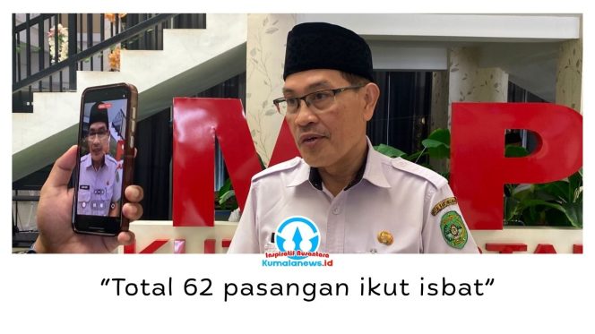 
 Kepala DPMPTSP Kukar, Alfian Noor, memberikan keterangan terkait pelaksanaan nikah dan sidang isbat pernikahan massal di Mal Pelayanan Publik Kukar, Rabu (29/4/2026). Foto: Fairuzzabady.